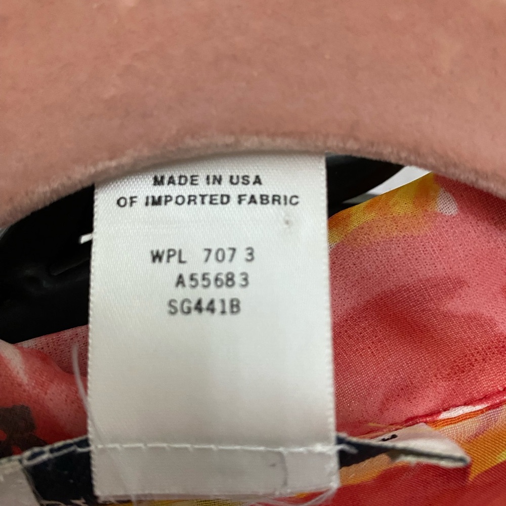 Graver Studio 3X Floral Sheer Blouse w/ Matching Tank | Vintage Style - Picture 3 of 9
